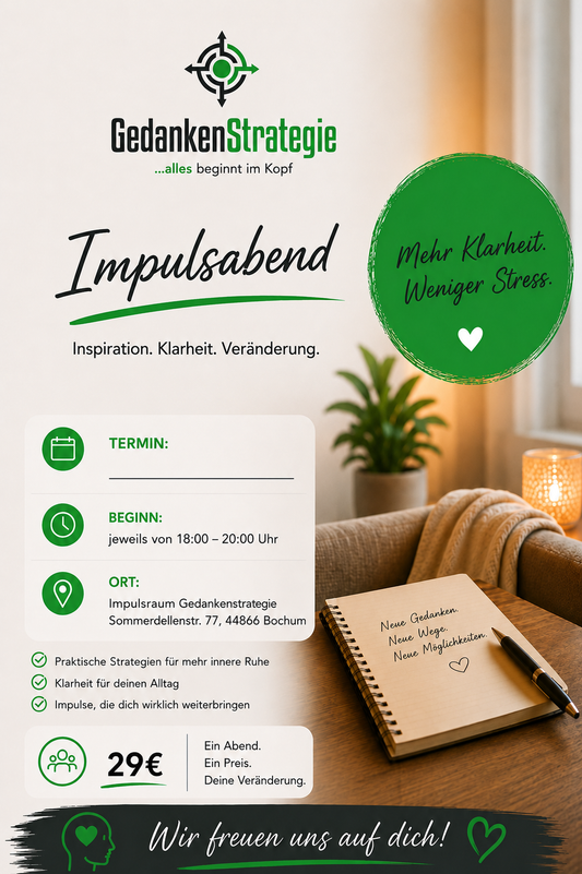 Impulsabende zum Thema Stresskompetenz und Kommunikation